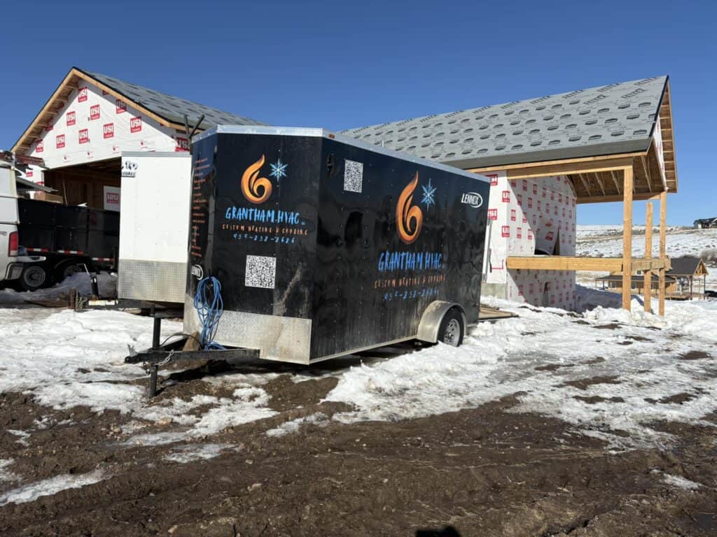 Rough HVAC Installation in Cache Valley | Grantham HVAC