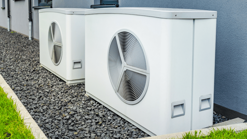 Efficient heat pump installation in Cache Valley by Grantham HVAC. We install high-quality heat pump systems for year-round comfort. Call today!